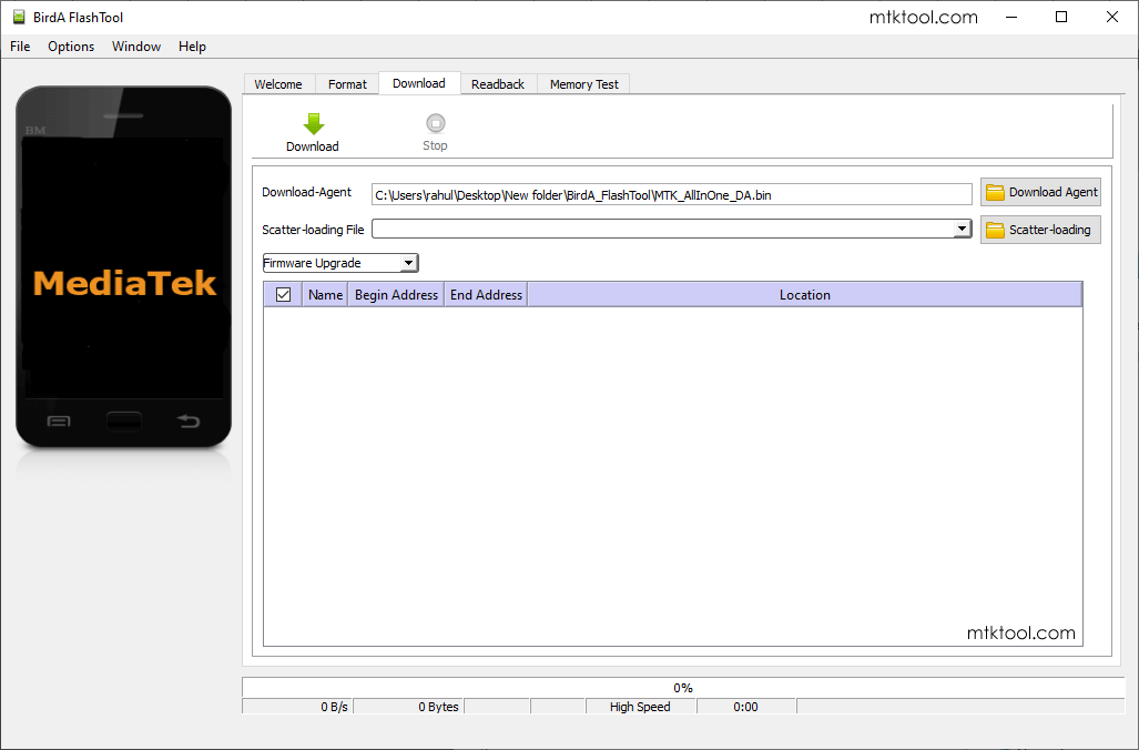 BirdA FlashTool v1428